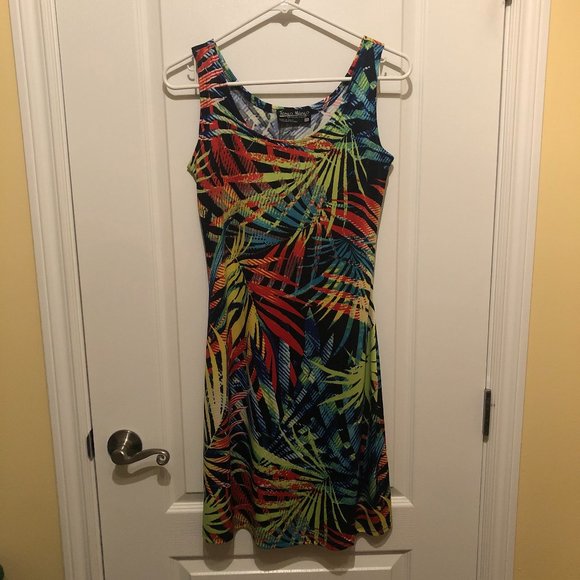 Tango Mango Collection Women's Dress Size XS 100% Polyester Colorful VG Cond - Picture 1 of 5